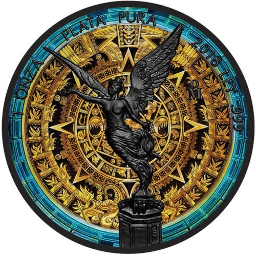 Mexican Libertad Aztec Calendar Coin - Collectibles Buy ...