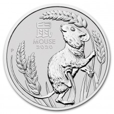 2020 1 oz Australia Platinum Lunar Year of the Mouse Coin BU (PRE-SALE)