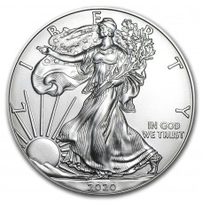 1 oz American Silver Eagle Coin BU (Random Years)